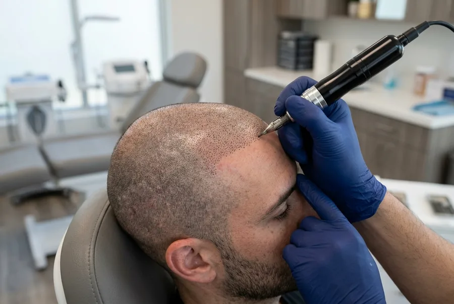 Scalp Micropigmentation in Varanasi — Dr. Ankesh Seth