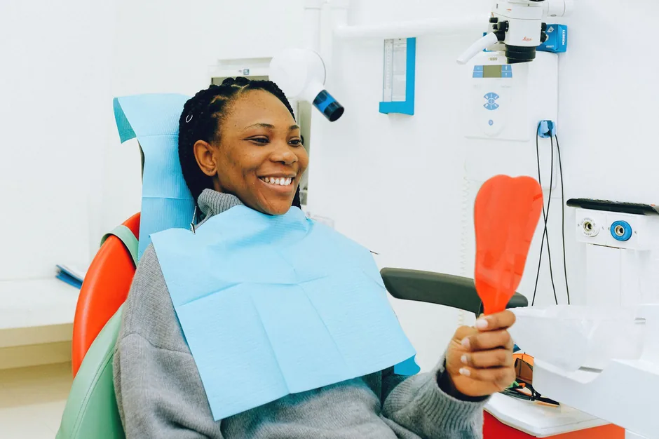 Happy patient